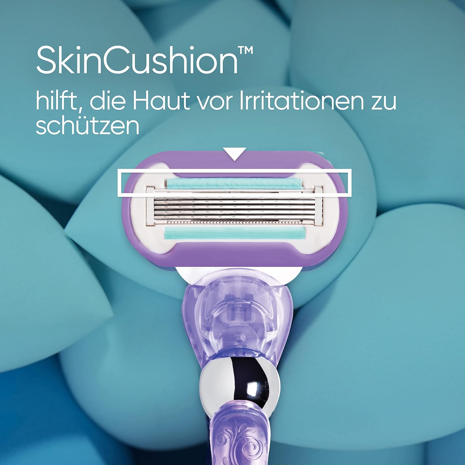 Detalle 2 de Gillette Venus Extra Smooth Swirl Rasierer 9 Klingen