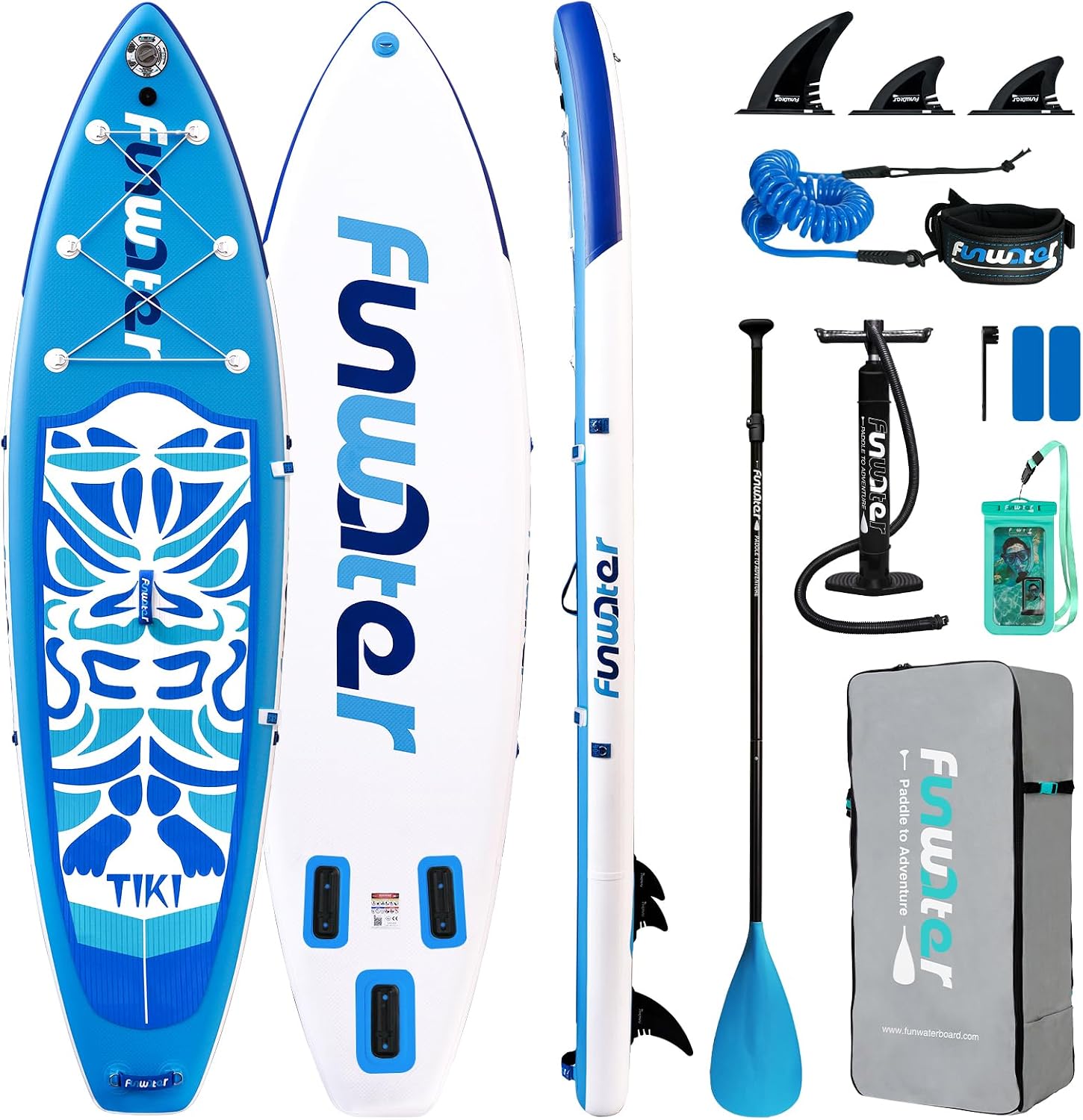 FunWater TIKI 10'6'' Inflatable Stand Up Paddle Board Review