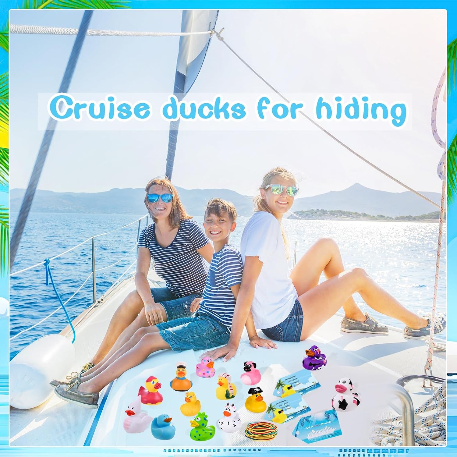 Thumbnail 6 de 100Pcs Cruise Ducks Tag Kit 🦆