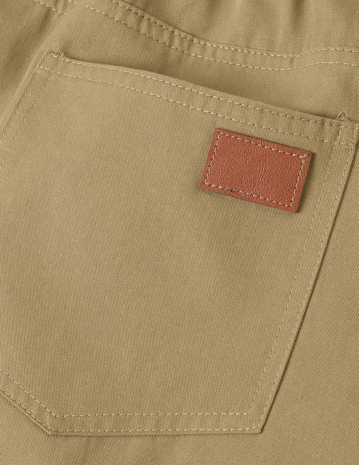 Thumbnail 6 de TARAINYA Herren-Chinoshorts aus Baumwolle mit Tunnelzug – kurze Sommerhose casual