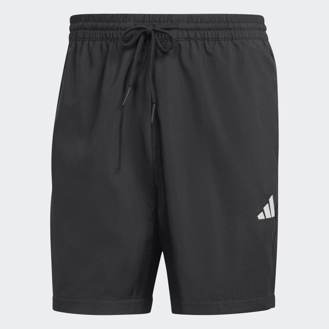 Detalle 2 de Pantalón corto Essentials Small Logo Chelsea de Adidas – negro