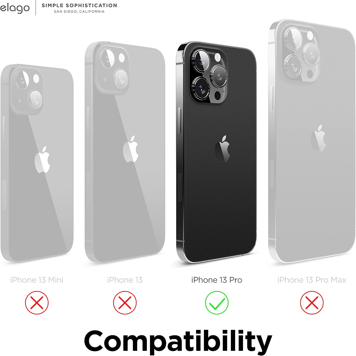 Thumbnail 5 de elago Coque Silicone Liquide Premium pour iPhone 13 Pro (6,1") – Étui anti-choc en silicone bordeaux