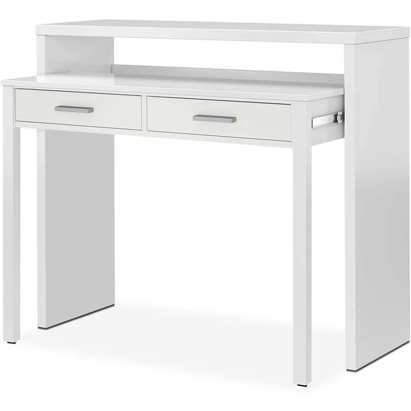 Thumbnail 3 de Habitdesign Bureau Mesa Escritorio Extensible Blanco Artik