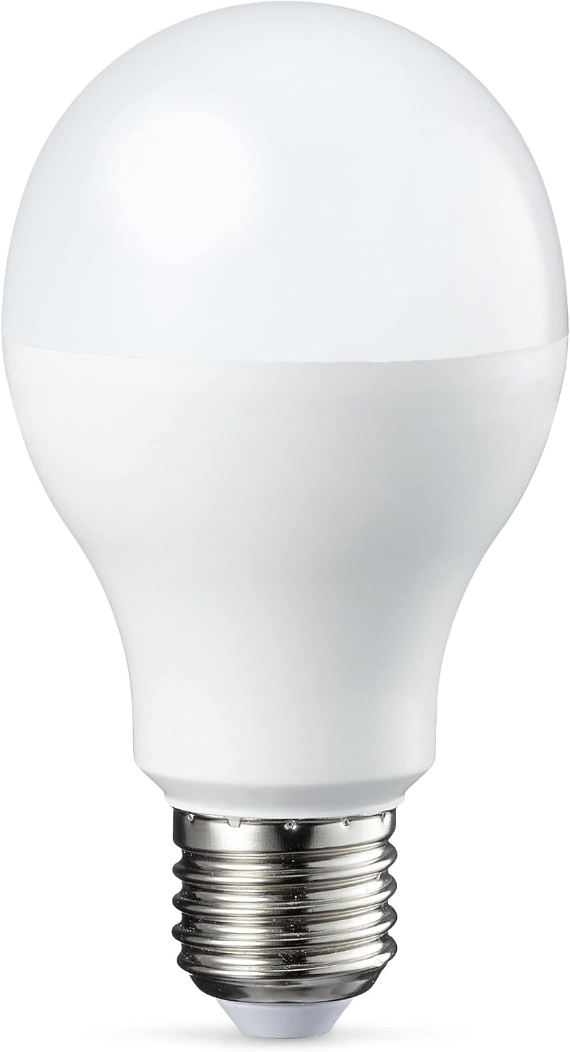 Detalle 2 de Amazon Basics LED E27 Edison Screw Bulb – 14W, 2700K, Dimmable (Pack of 6)