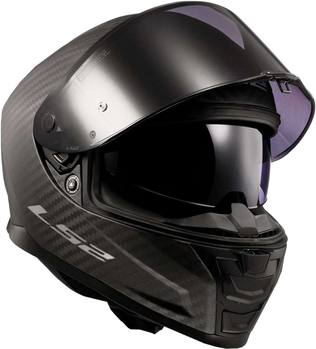 Thumbnail 3 de LS2 Vector II Carbon Carbons Matt: casco integrale in fibra di carbonio 6K, taglia L