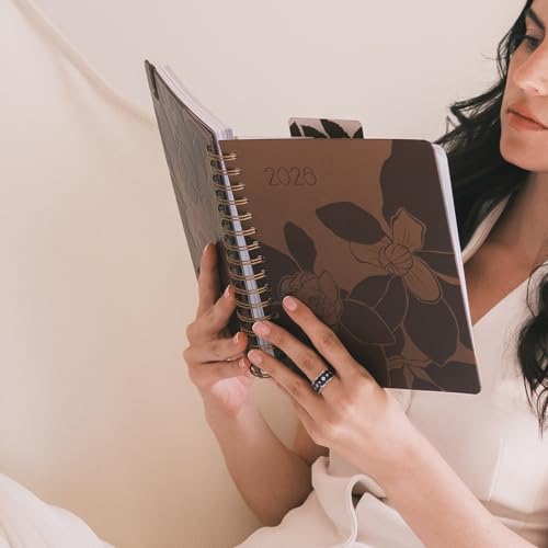 Thumbnail 3 de Kokonote Agenda 2026 Semana Vista A5 Mocha Bloom, 17 meses 📚