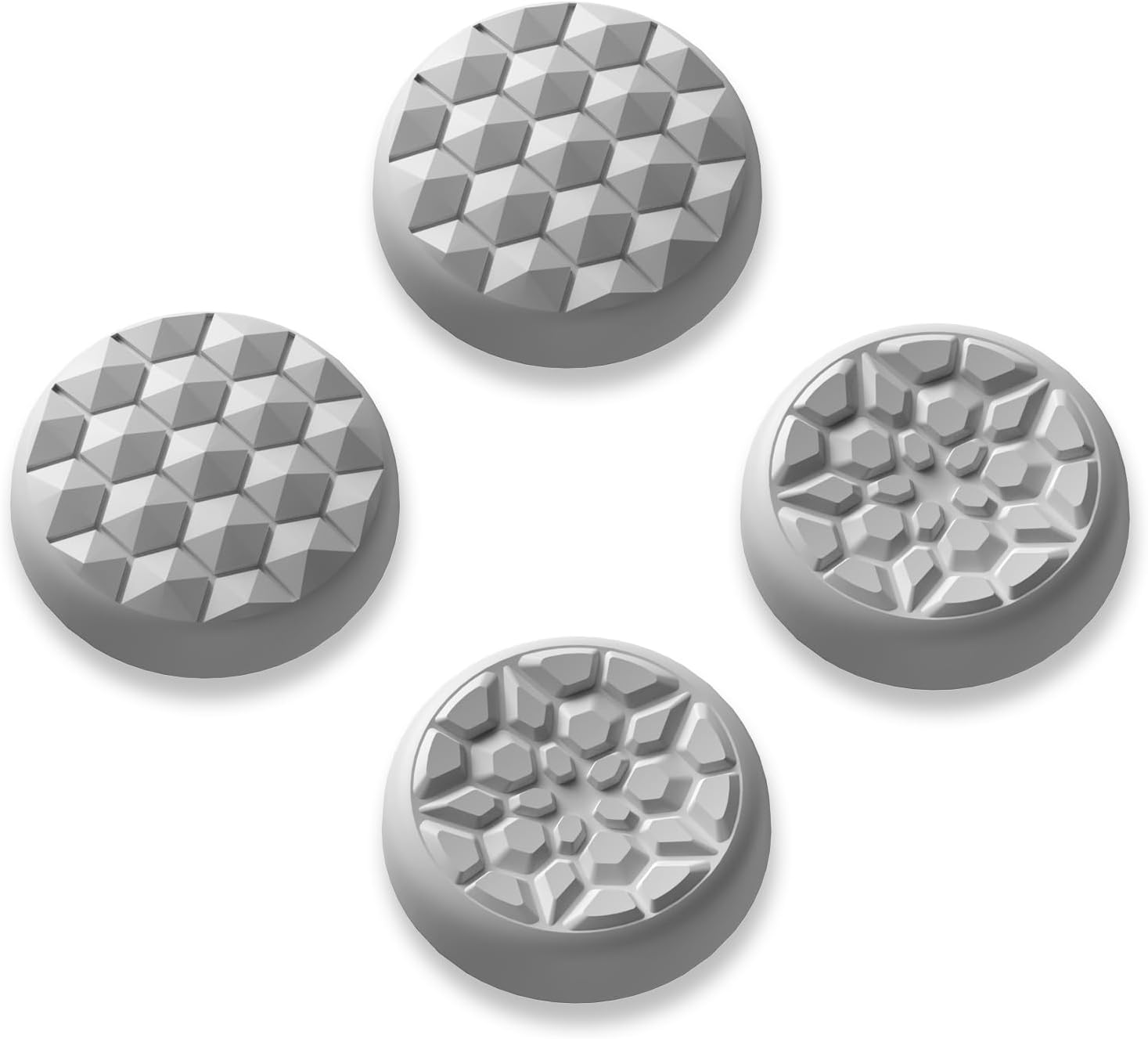 Detalle de playvital Steam Deck Thumb Grip Caps Diamond Grain