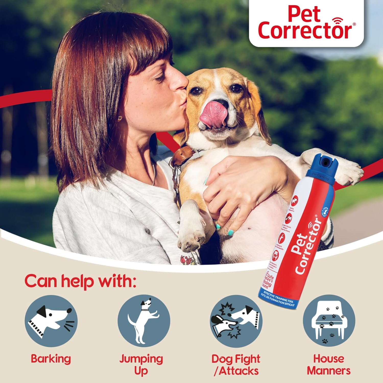 Thumbnail 1 de Pet Corrector Dog Training Spray – Humane Barking and Misbehaviour Deterrent (50ml)