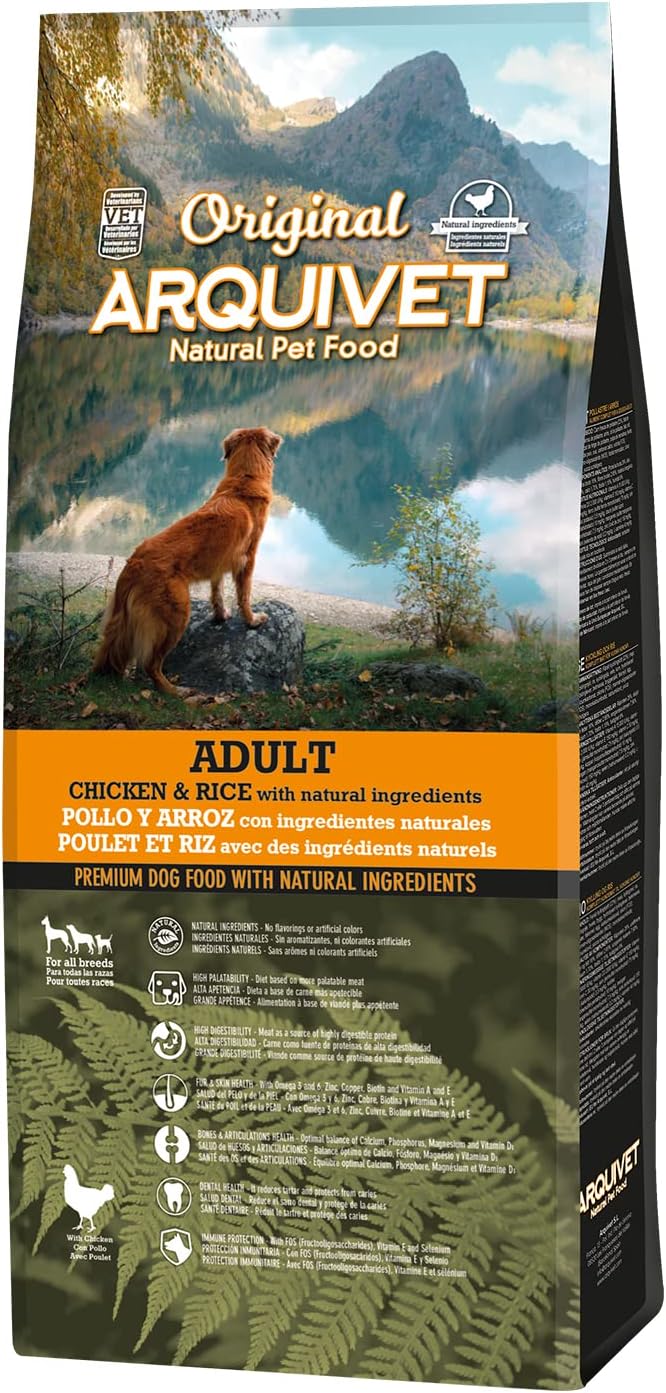 Detalle de Adult Hundefutter ARQUIVET Original 12 kg