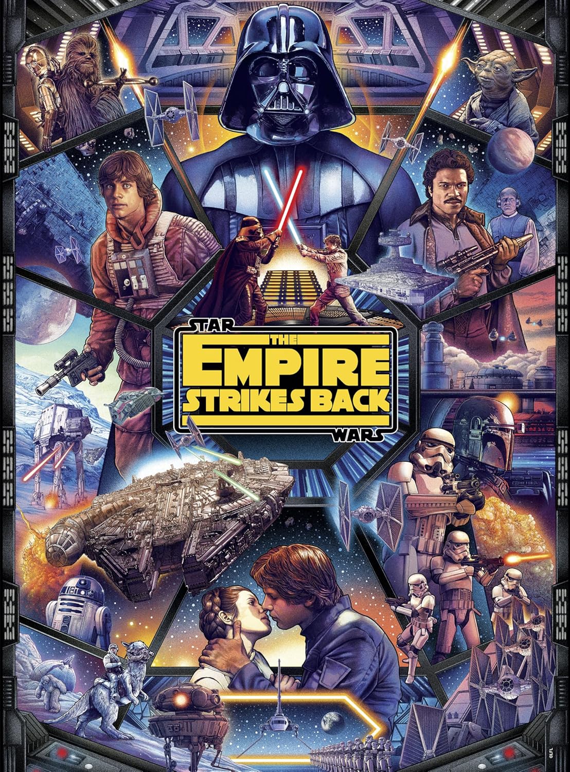 Thumbnail 1 de Buffalo Games Star Wars Empire Saga 1000-Piece Jigsaw Puzzle