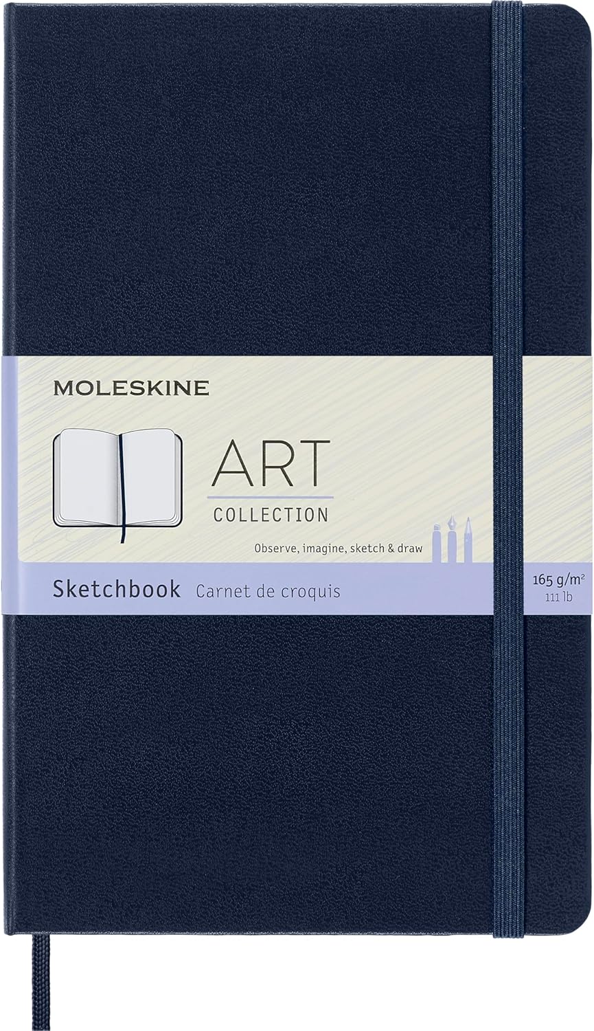 Thumbnail 6 de Moleskine Art Sketchbook – Album da Disegno medio 11,5 x 18 cm, 88 pagine, copertina rigida nera