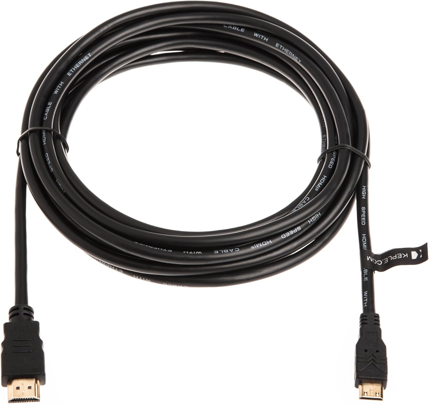 Thumbnail 2 de Mini HDMI Cable High Speed: Mini HDMI to HDMI Lead (3m/10ft) for Cameras, Tablets and More