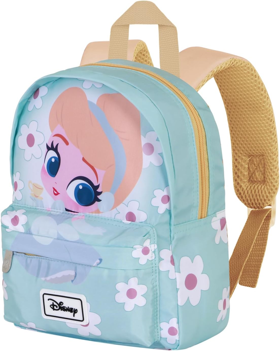 Detalle 2 de Zainetto prescolare Disney Joy leggero con tasca frontale e schienale imbottito traspirante
