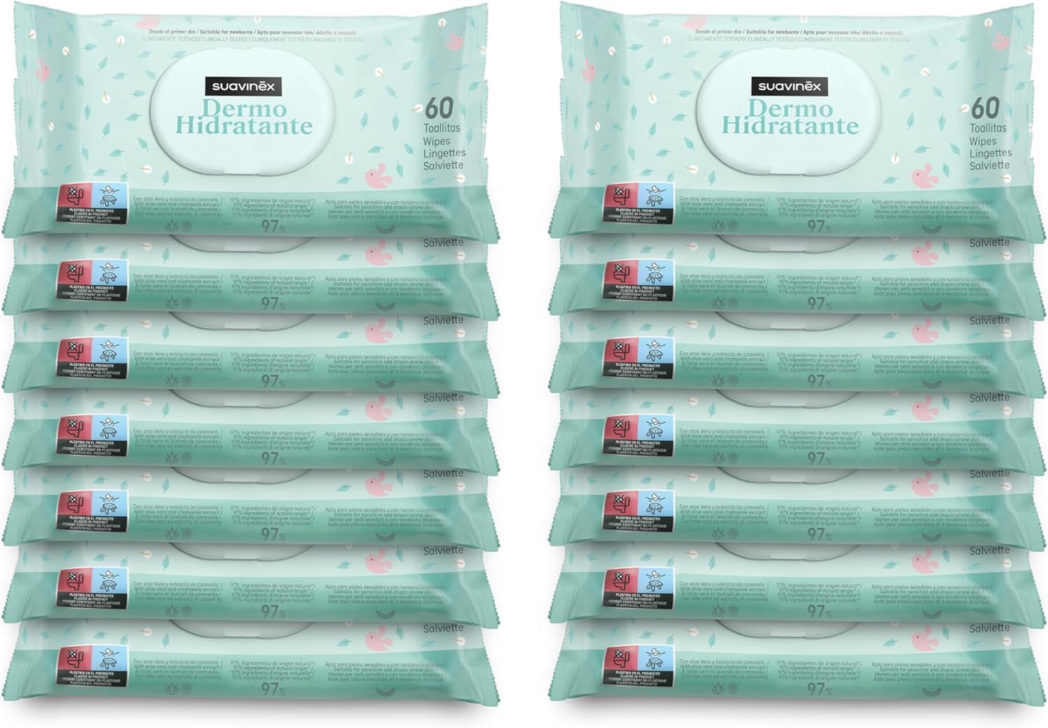 Thumbnail 1 de Suavinex Multipack salviette umidificate 840