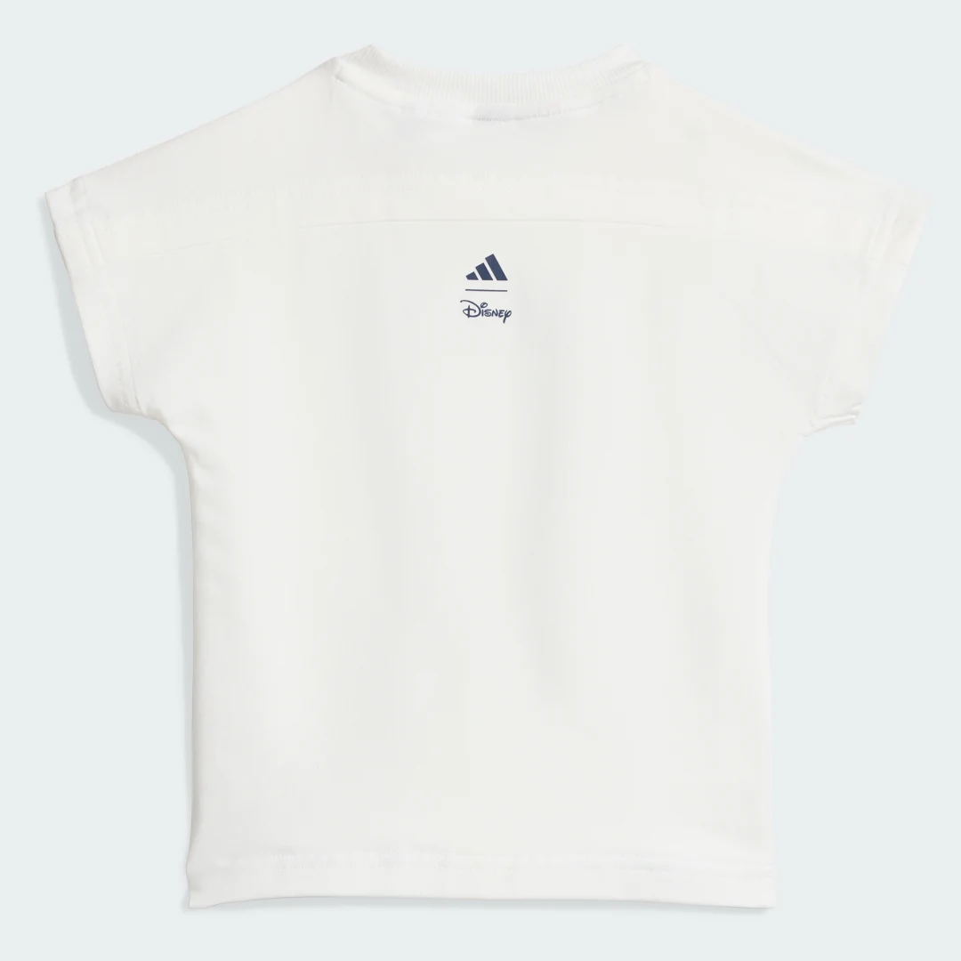 Detalle de Conjunto de Camiseta Adidas Disney Frozen – blanco, para fans jóvenes
