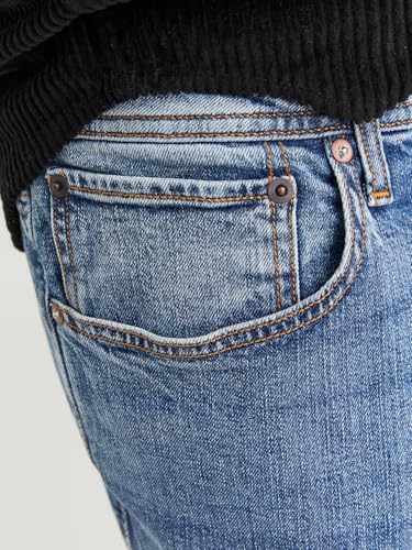 Detalle de JACK & JONES Slim Fit Jeans Jjiglenn Jjoriginal CB 815 Noos – Blue Denim (34/34)