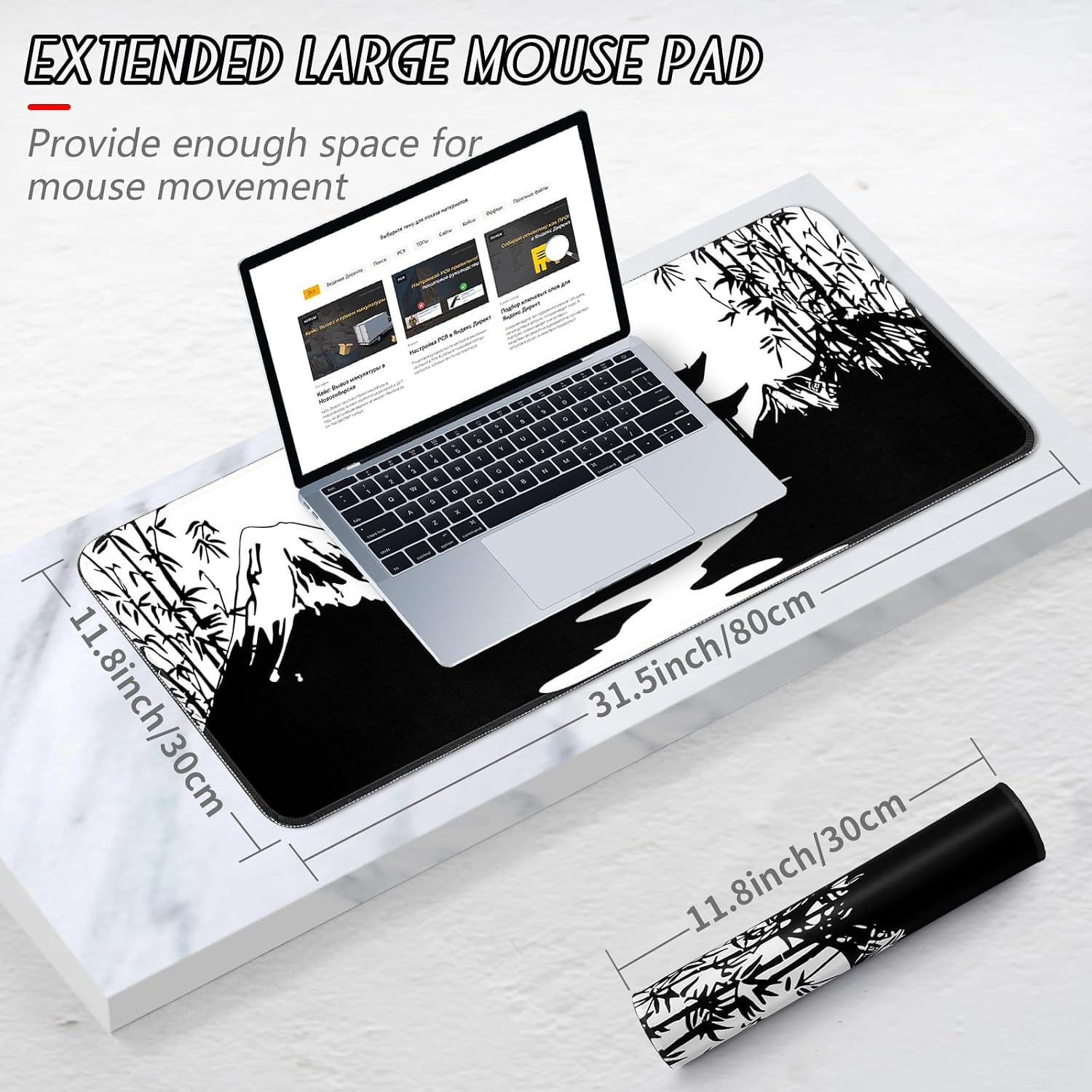 Detalle 2 de EFISH Y7 800x300mm XL Gaming Mouse Pad