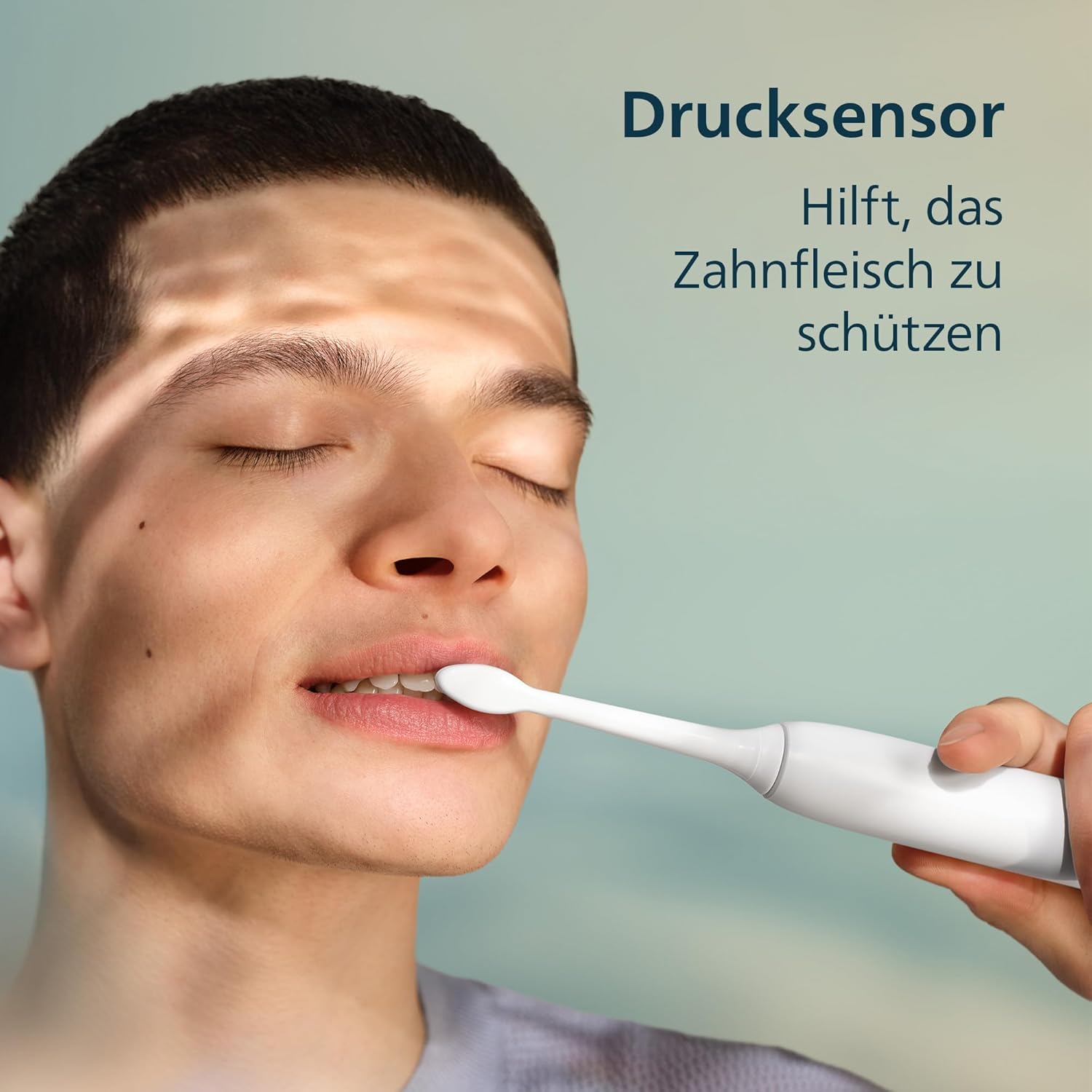 Thumbnail 3 de Philips Sonicare Series 4100 HX4044/41 – Schallzahnbürste mit Drucksensor, 4 Putzeinstellungen & 21-Tage-Akku