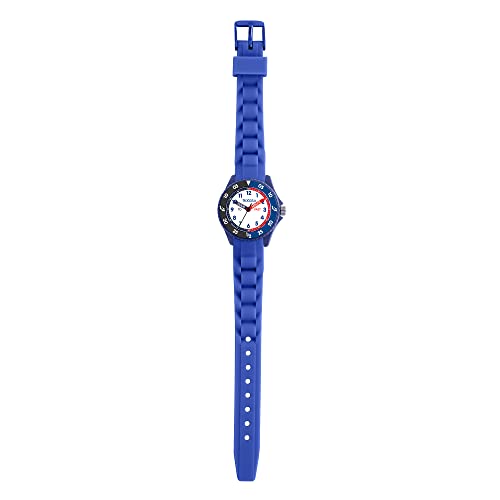 Thumbnail 1 de Tikkers Kids Blue & Black Silicone Time Teacher Watch ATK1088