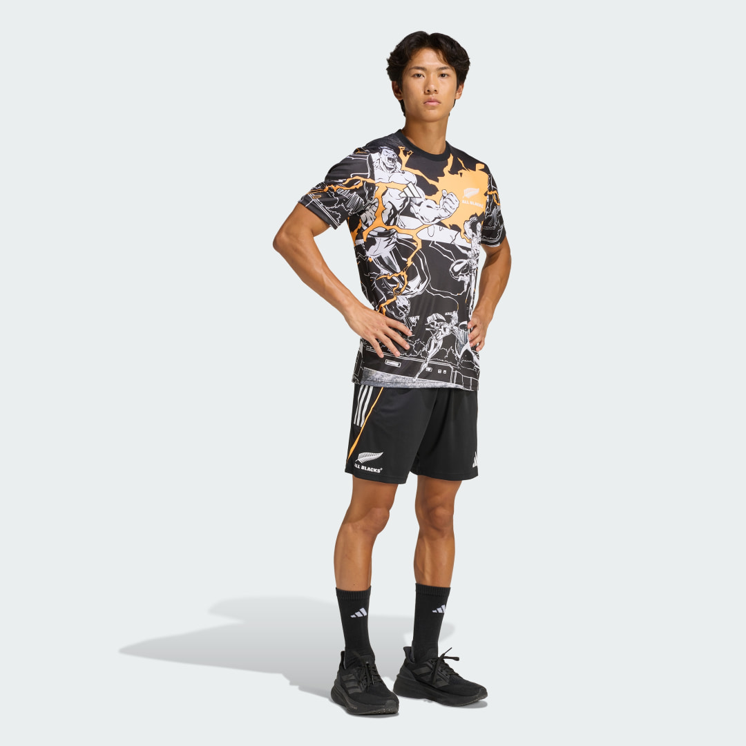 Thumbnail 2 de Camiseta All Blacks Marvel Captain's Run - Adidas