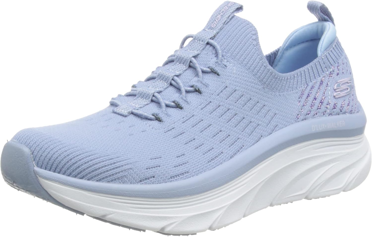 Thumbnail 3 de Skechers D'lux Walker Let It Glow Damen Sneaker – Alltagstaugliche Leichtigkeit mit Stretch-Strick