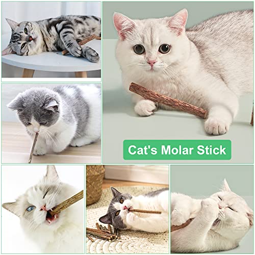 Thumbnail 6 de OSDUE Palitos de Hierba Gatera para Gatos — 32 Palitos 100% Orgánicos