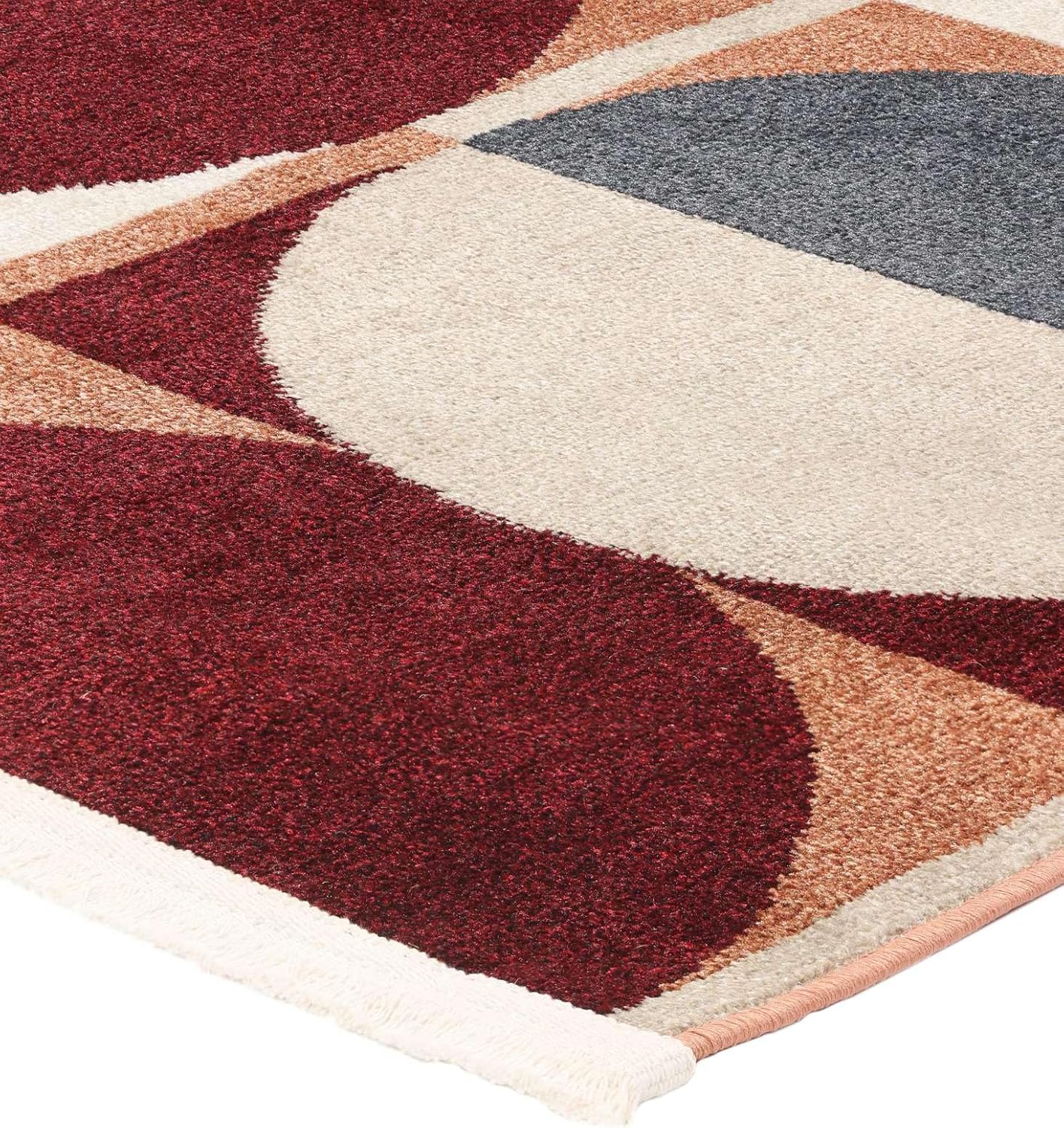 Thumbnail 3 de RugVista Jeff Modern Runner Rug, 80 x 300 cm, Red, Low Pile