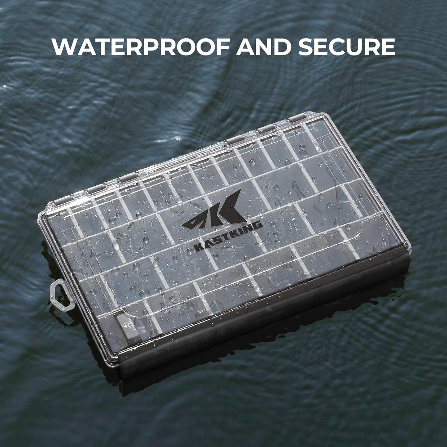 Thumbnail 1 de KastKing HyperSeal Waterproof Tackle Box (3600/3700) with Removable Dividers