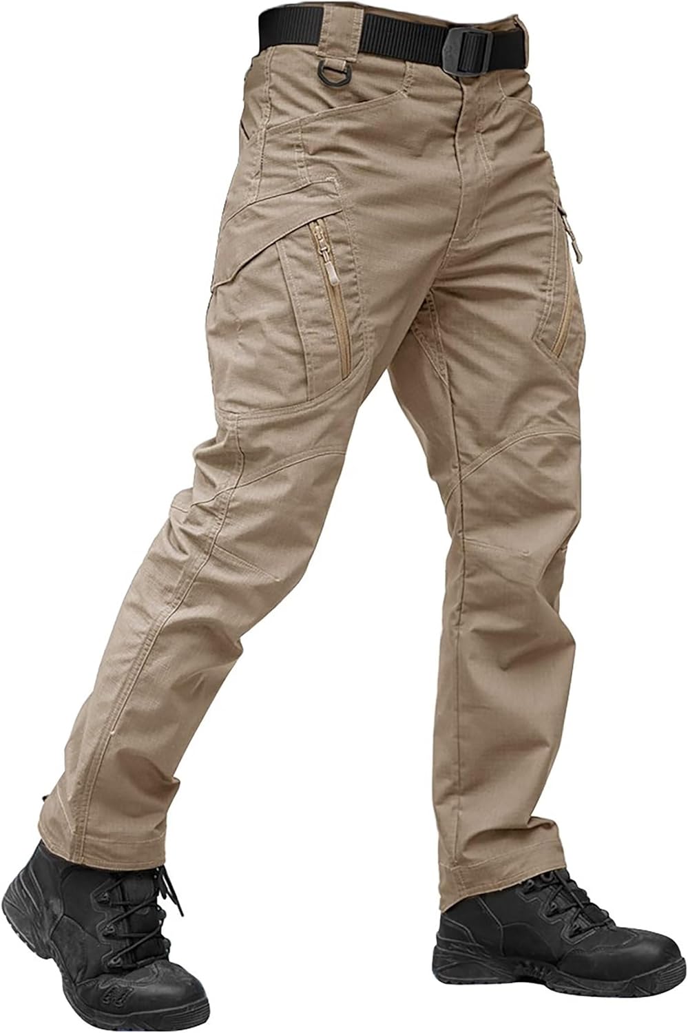Thumbnail 6 de TACVASEN Military Cotton Men's Outdoor Hiking Trousers with Multi-Pockets