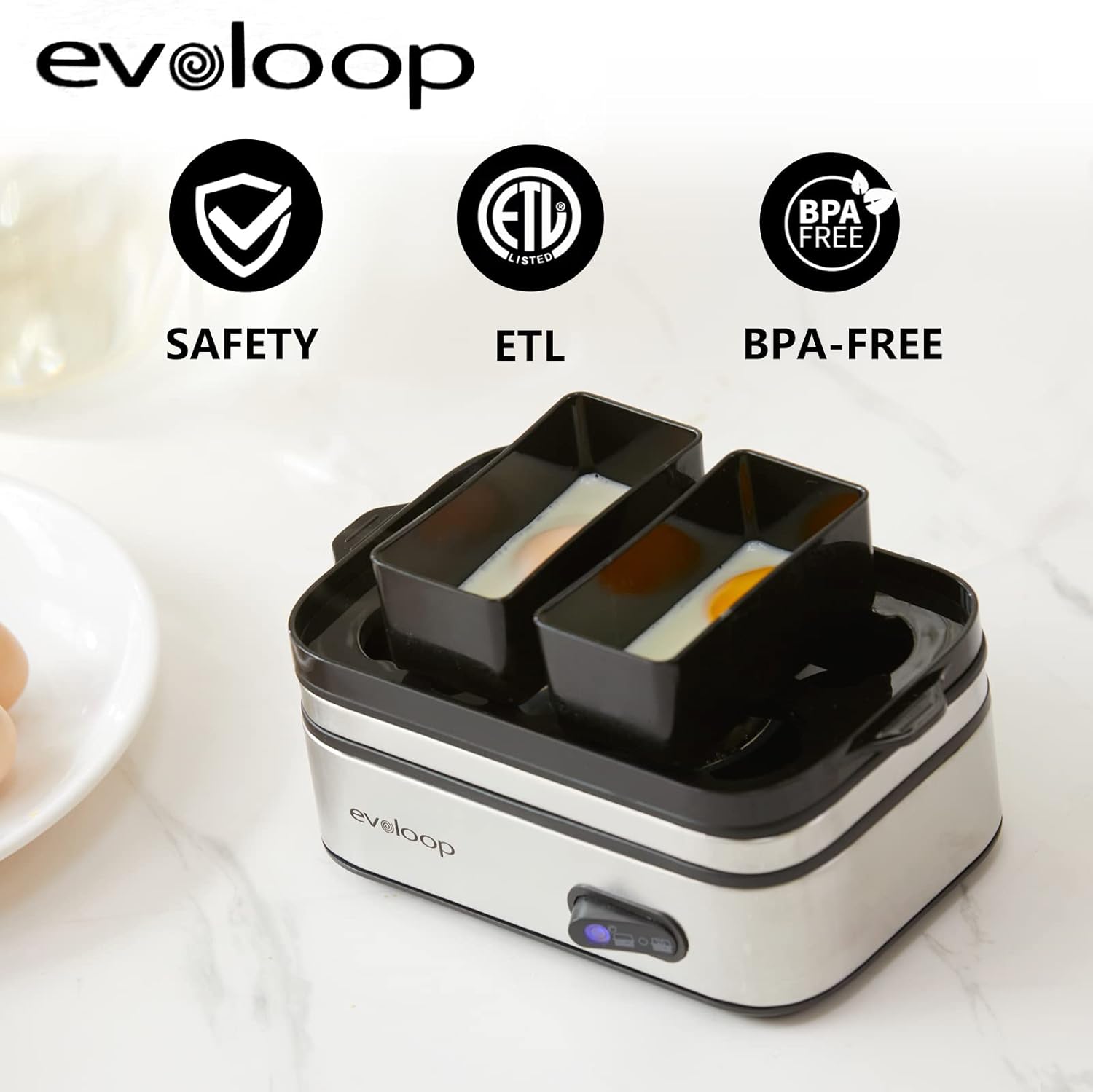 Thumbnail 6 de Evoloop Egg Cooker 6 eggs