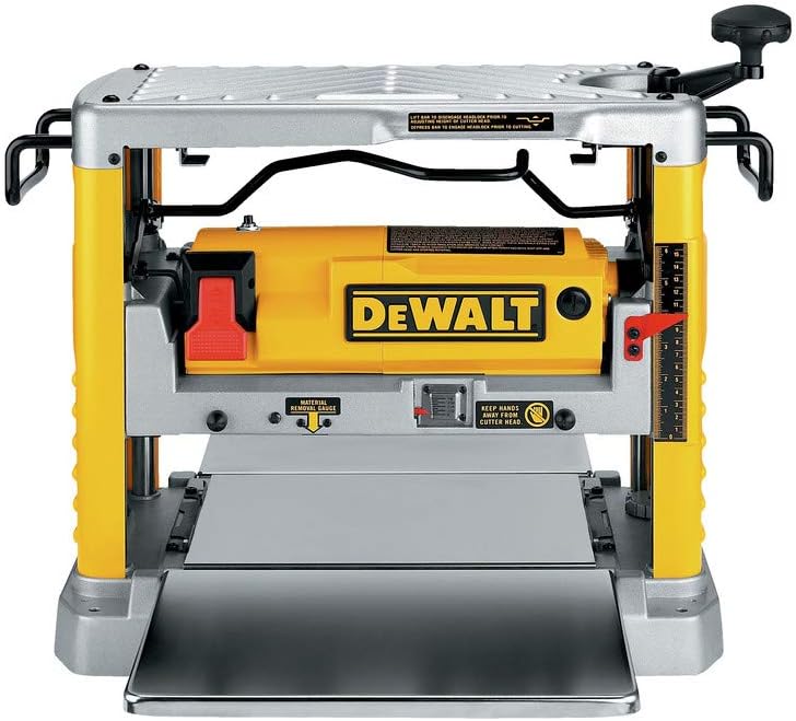 Detalle de DEWALT benchtop planer, 12-1/2-inch