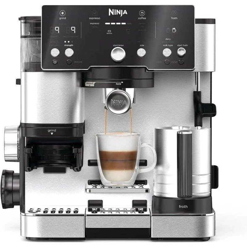 Detalle de Ninja Luxe Café Essential ES501EU cafetera espresso