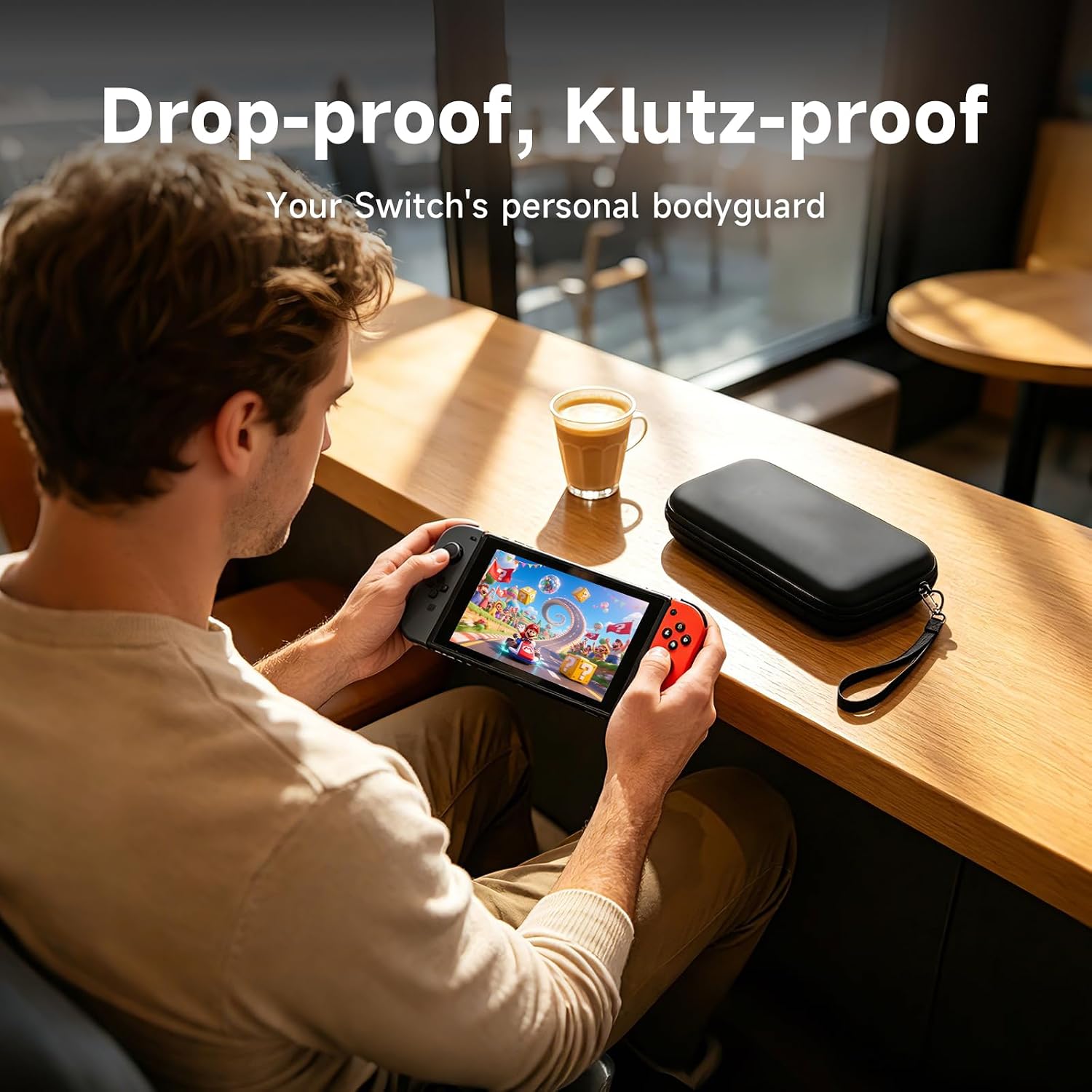 Detalle de nimo 13-in-1 Carrying Case Bundle for Switch and Joy-Con