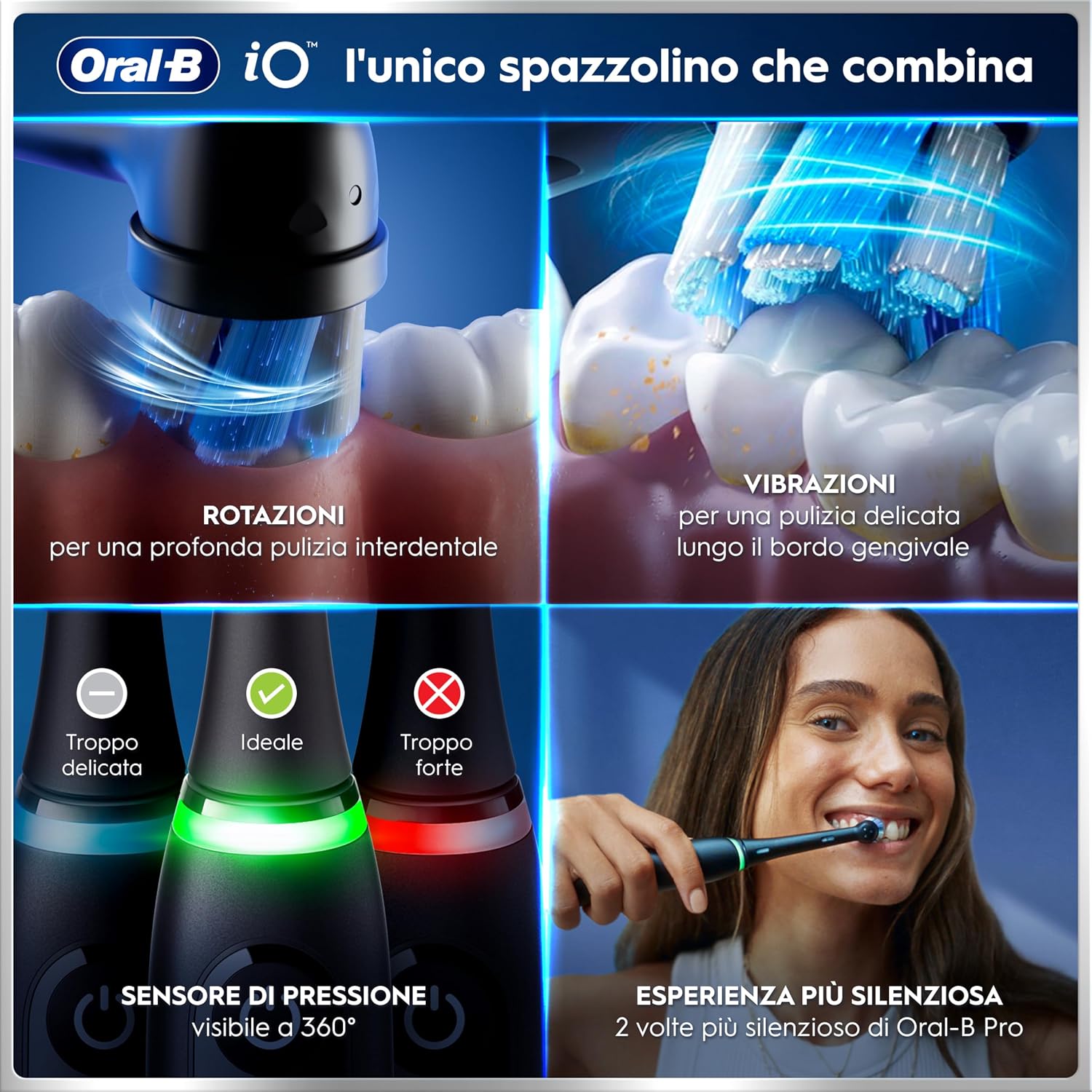 Thumbnail 5 de Oral-B iO 6N spazzolino elettrico 2 testine 🦷