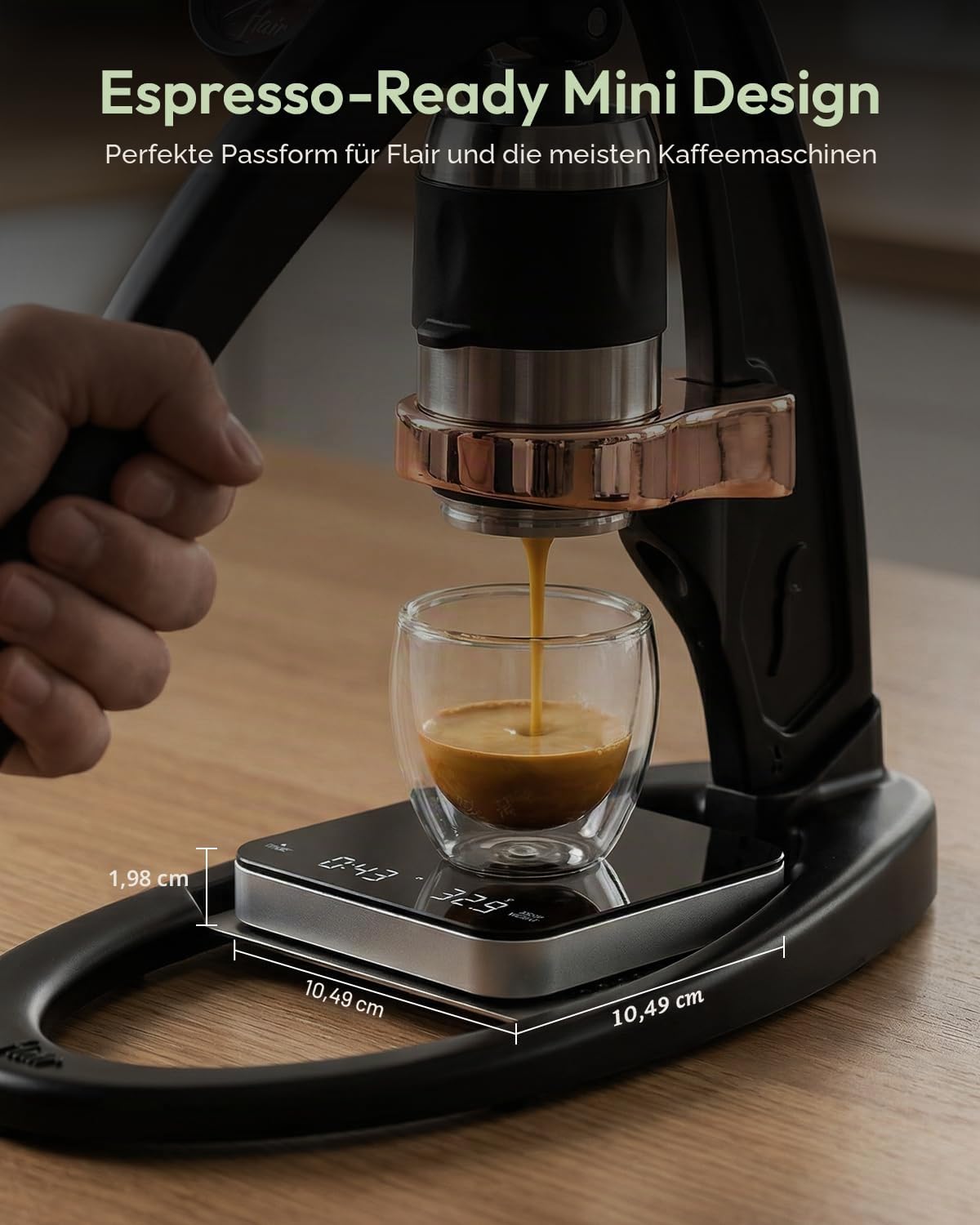 Detalle de Maestri House Mini-Kaffeewaage 2kg
