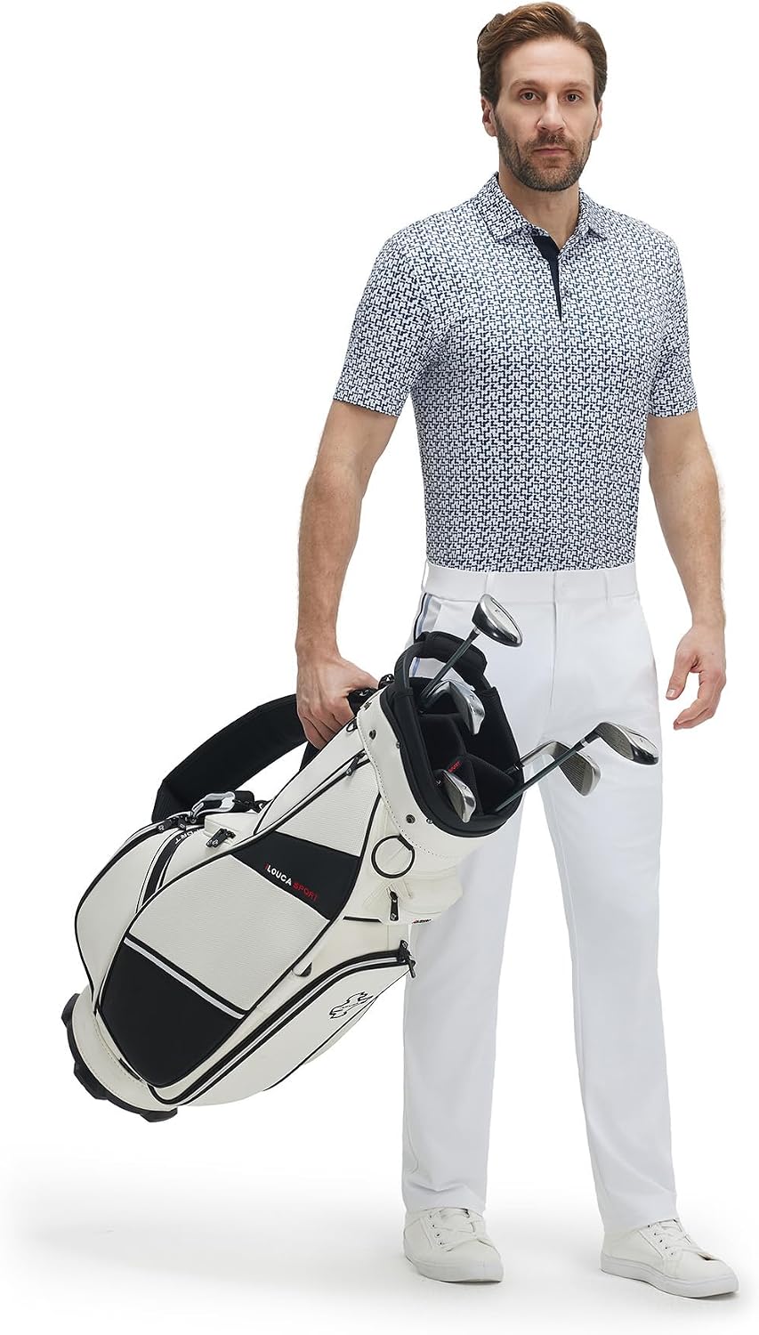 Detalle de M MAELREG Men’s Golf Shirt Short Sleeve Dry Fit Print Polo