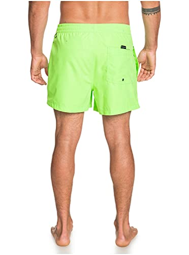 Detalle de Quiksilver Everyday Volley 15" Bañador para Hombre – Lime Punch, Talla M