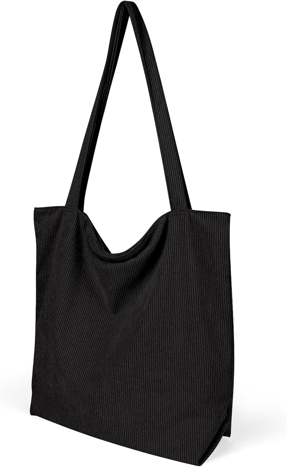 Detalle de flintronic Corduroy Tote Bag for Women — Large Capacity Shoulder Tote