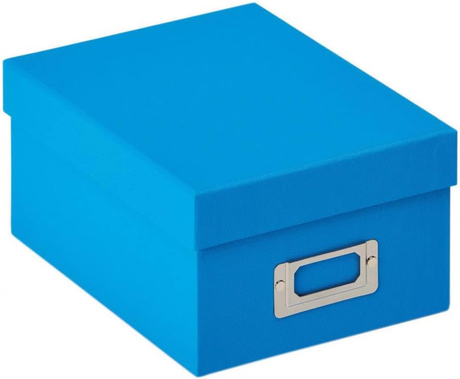 Thumbnail 5 de Walther Design boîtes de rangement bleu océan avec couvercle découpé, Fun FB-112-U
