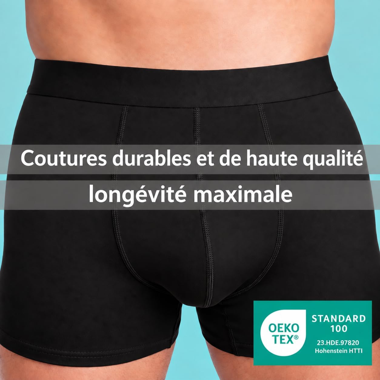 Thumbnail 6 de C also 100391 boxershorts voor heren, set van 10 in katoen en elastaan