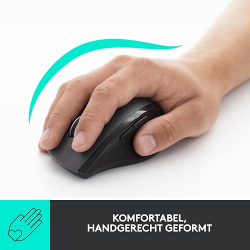 Thumbnail 1 de Logitech M705 Marathon Kabellose Maus – lange Akkulaufzeit, präziser Laser und vielseitige Tasten