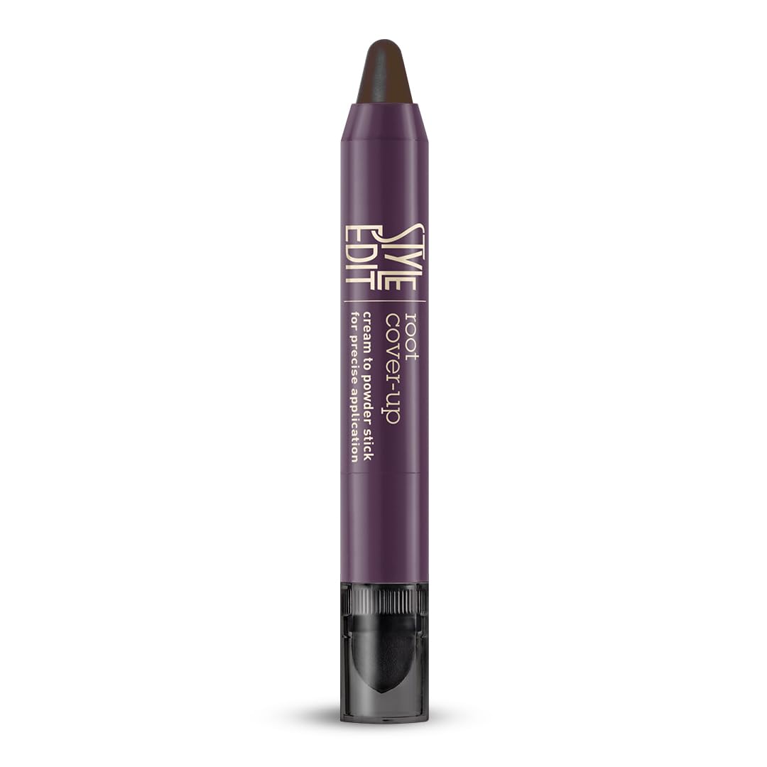 Detalle de Style Edit Root Touch Up Stick (Dark Brown) | Temporary Color for Gray Roots & Thinning Hair