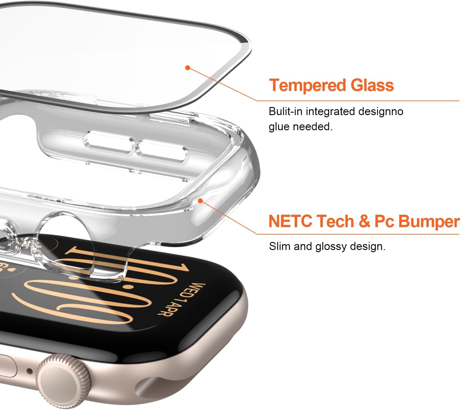 Detalle de JZK Apple Watch Case for 46mm