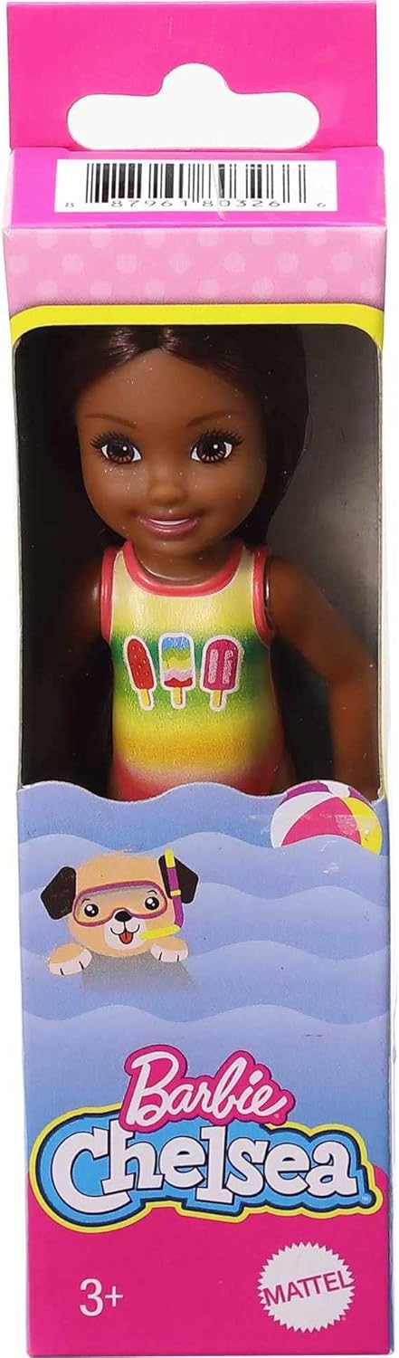 Detalle de Barbie Club Chelsea Beach Doll, 6-inch