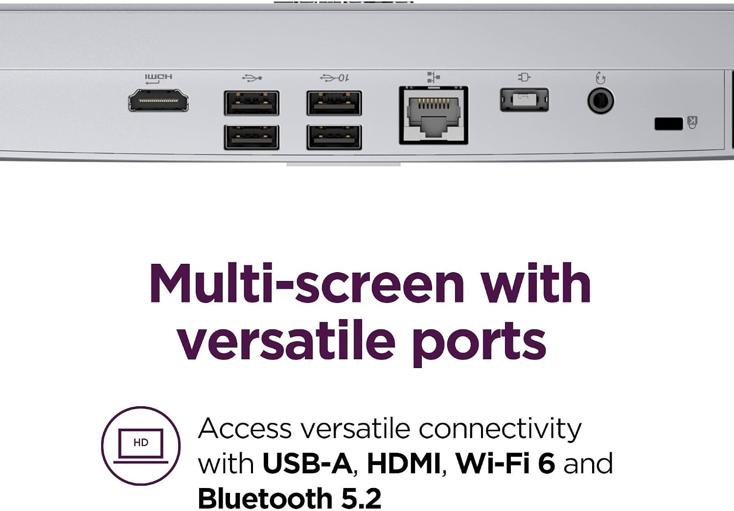 Detalle 2 de Lenovo all-in-one desktop 23.8-inch