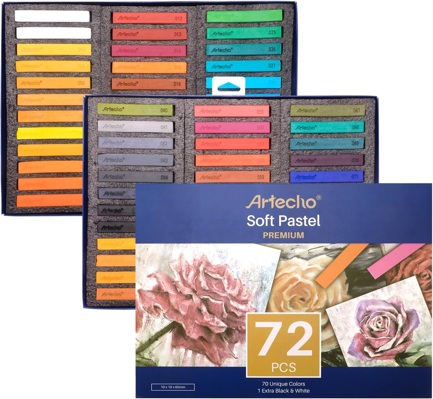 Detalle de Artecho Soft Pastel Set 72