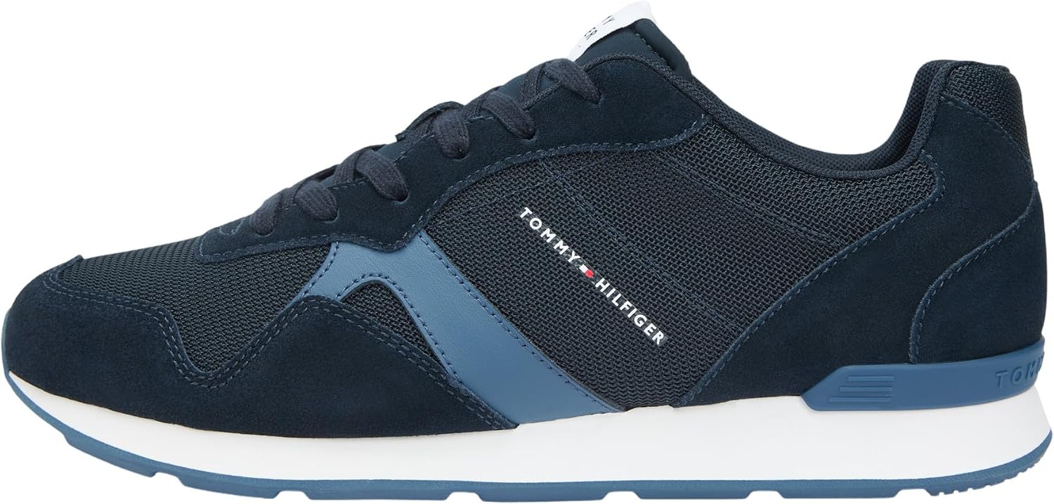 Detalle de Tommy Hilfiger Runner Icon Mix Parte Superior Baja Hombre