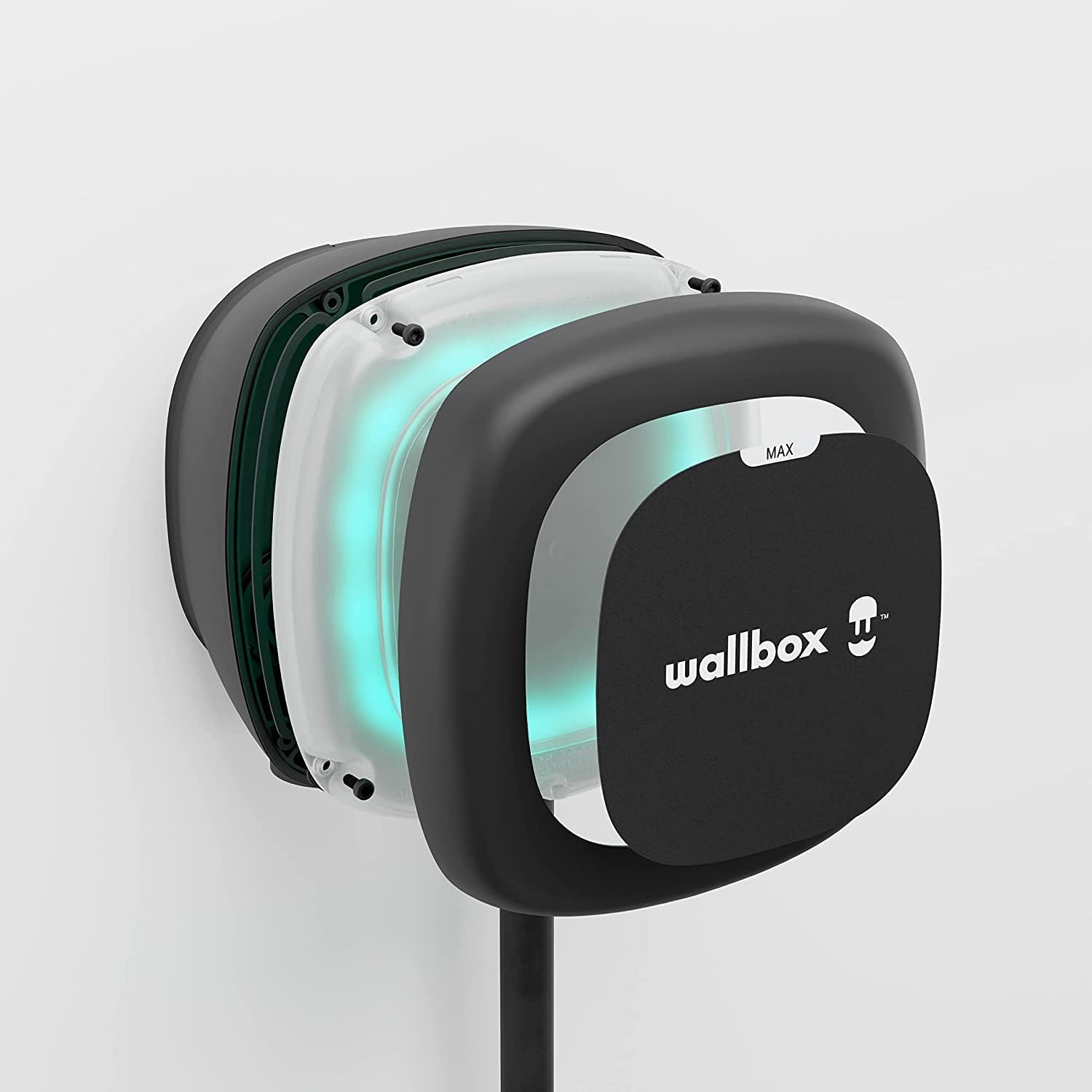 Detalle 2 de Wallbox Pulsar Max caricatore EV 7,4 kW con cavo 5 m ⚡