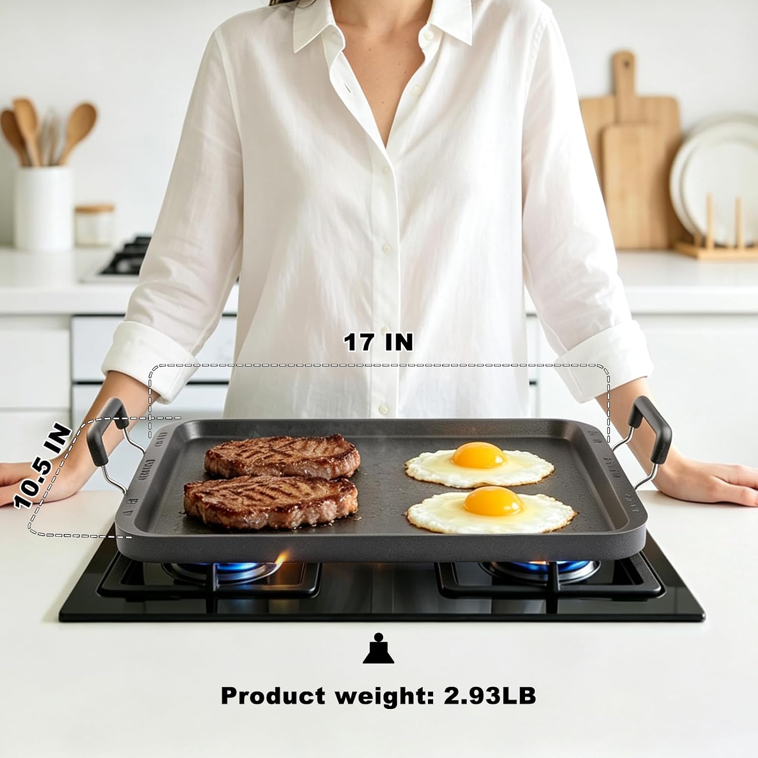 Detalle 2 de Stove Top Griddle 17-inch