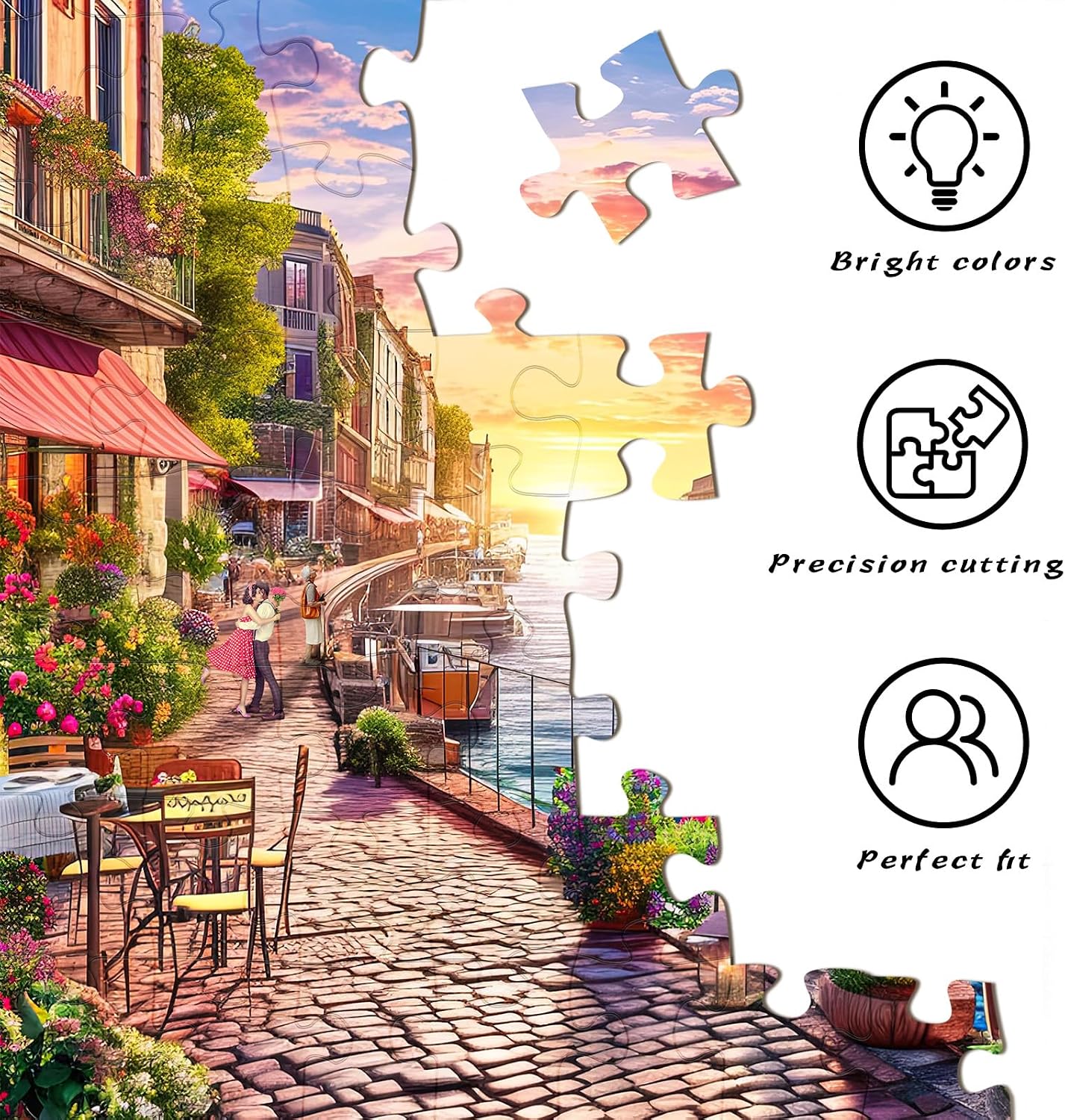 Thumbnail 5 de HUADADA 1000-Piece Jigsaw Puzzle for Adults